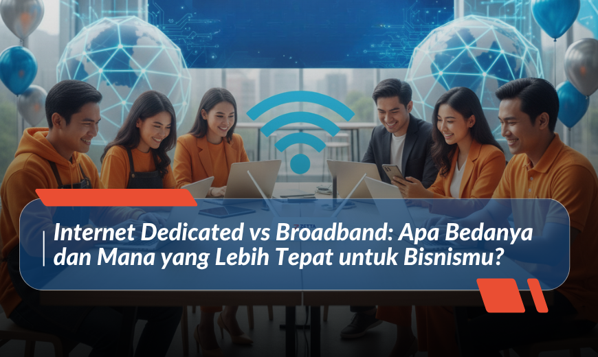 Dedicated Internet vs Broadband: What's the Difference and Which One Is Right for Your Business?